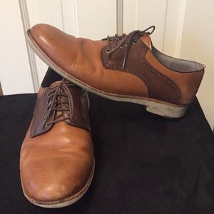 Johnston and Murphy shoes- worn but fashionable